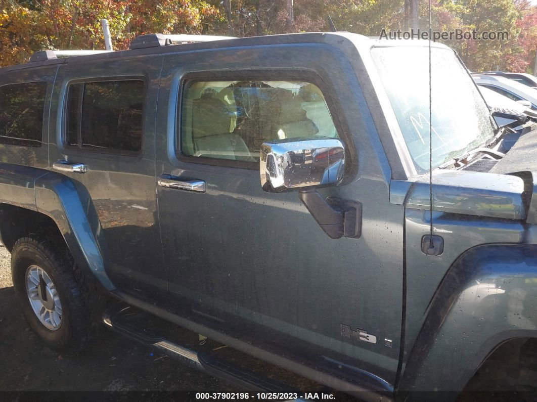 2006 Hummer H3 Suv Blue vin: 5GTDN136368148333