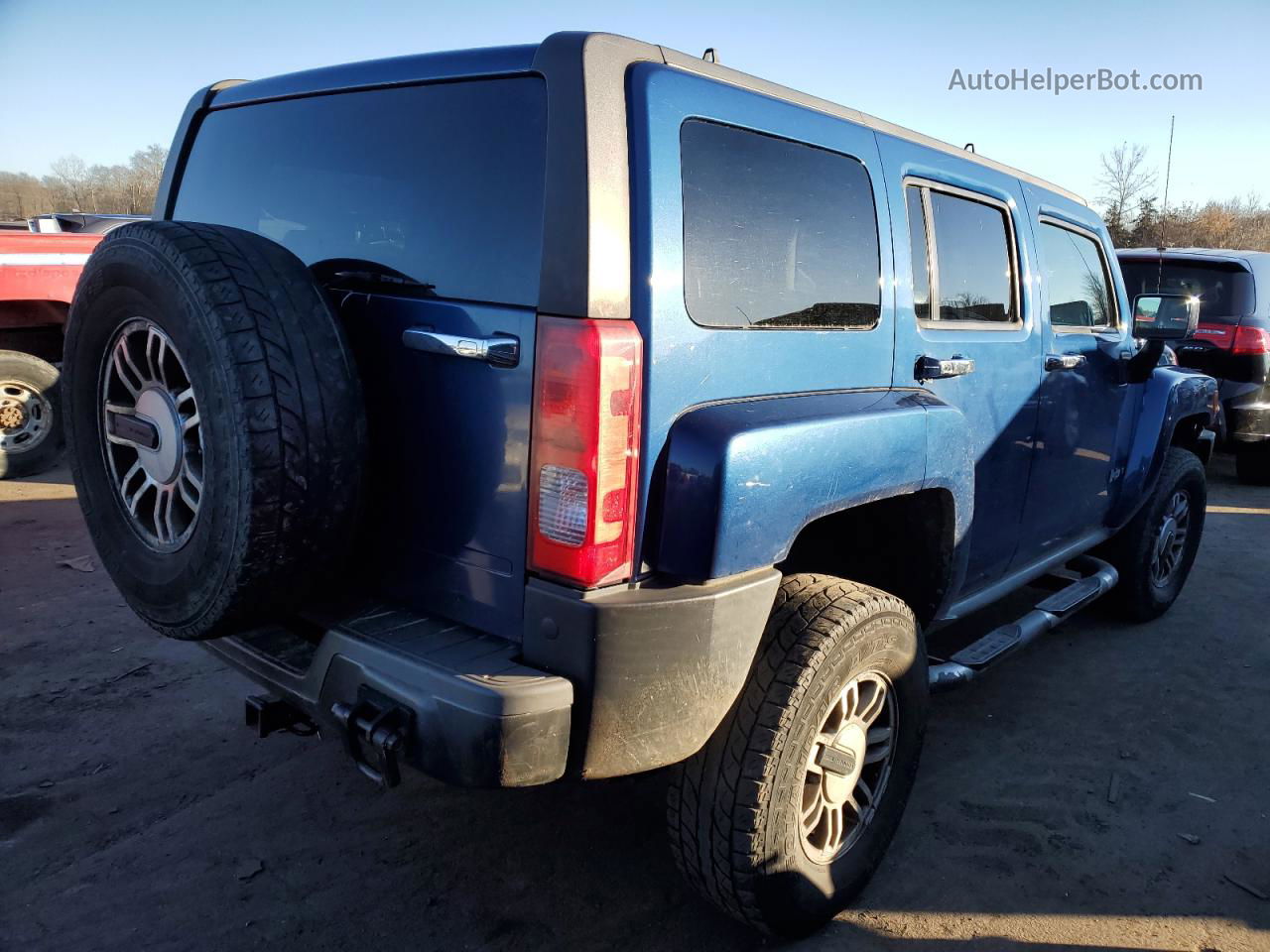 2006 Hummer H3  Blue vin: 5GTDN136368154780