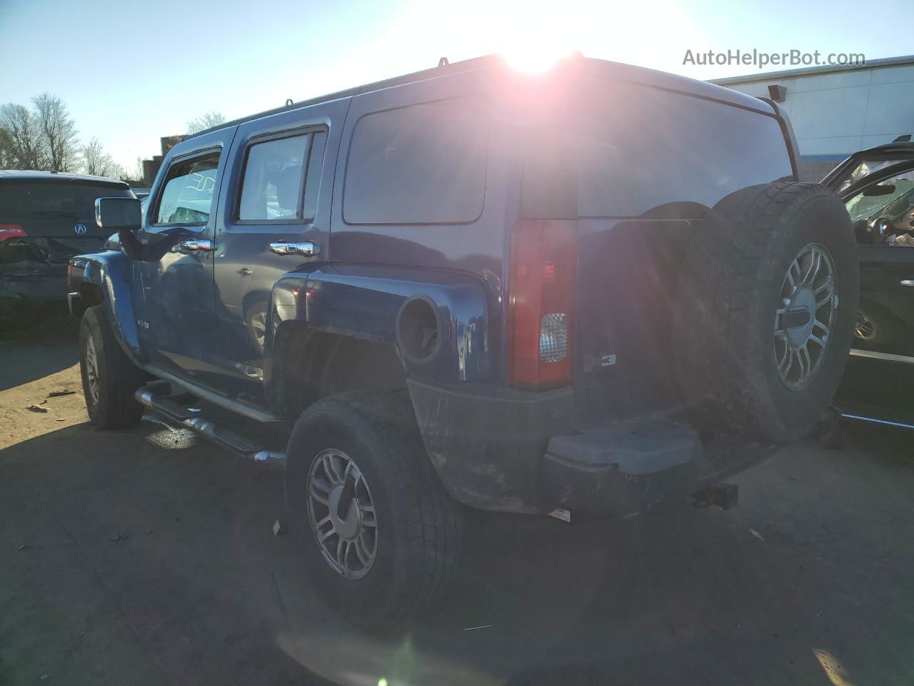 2006 Hummer H3  Blue vin: 5GTDN136368154780