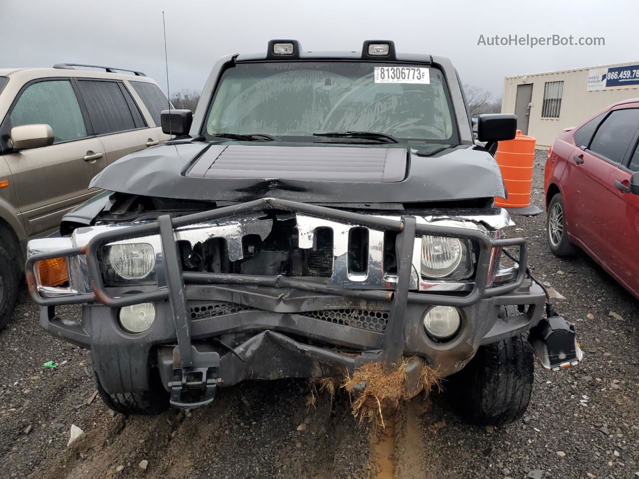 2006 Hummer H3  Черный vin: 5GTDN136368193501