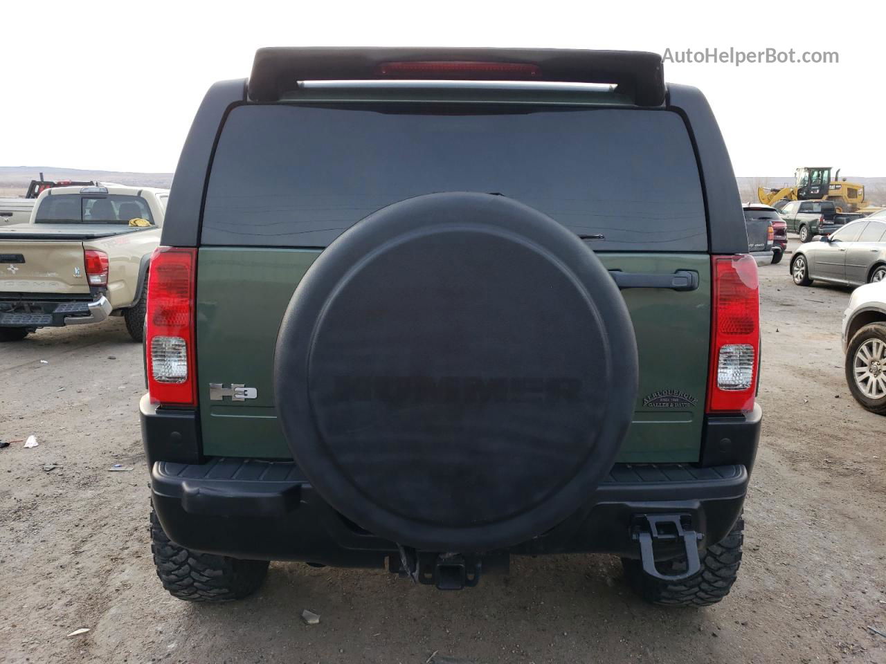 2006 Hummer H3  Зеленый vin: 5GTDN136368194860