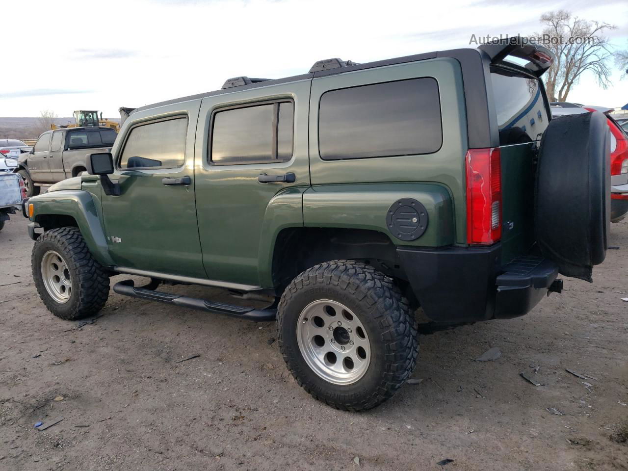 2006 Hummer H3  Зеленый vin: 5GTDN136368194860