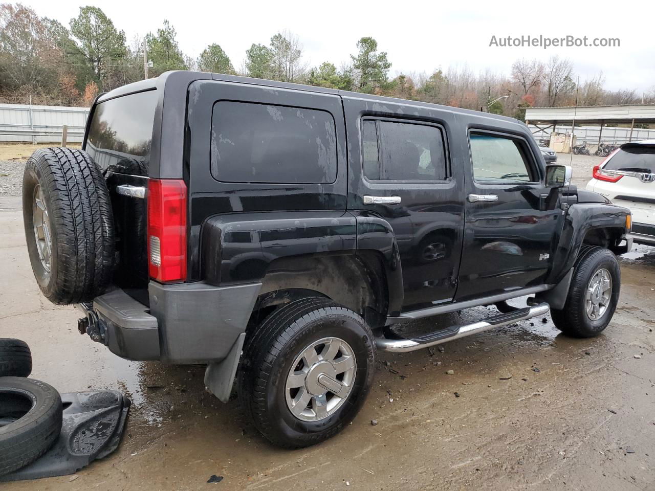 2006 Hummer H3  Black vin: 5GTDN136368274837