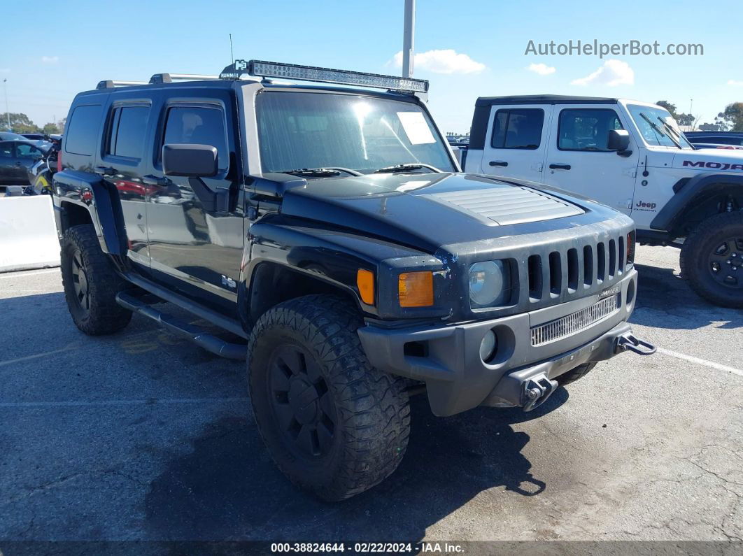 2006 Hummer H3 Suv   Black vin: 5GTDN136368333062