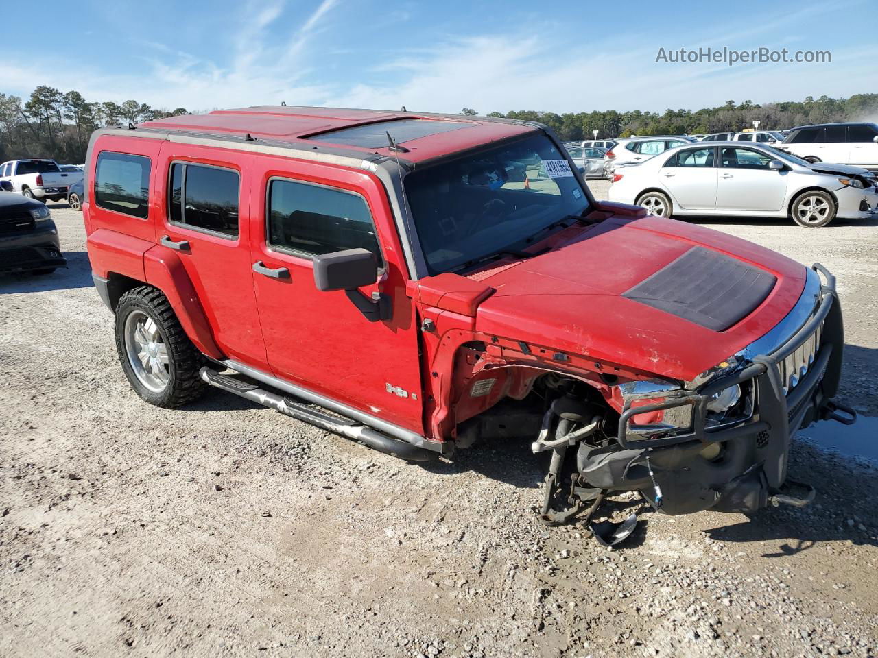 2006 Hummer H3  Red vin: 5GTDN136468116751