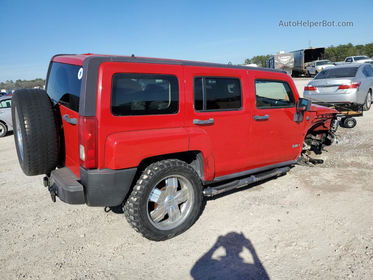 2006 Hummer H3  Red vin: 5GTDN136468116751