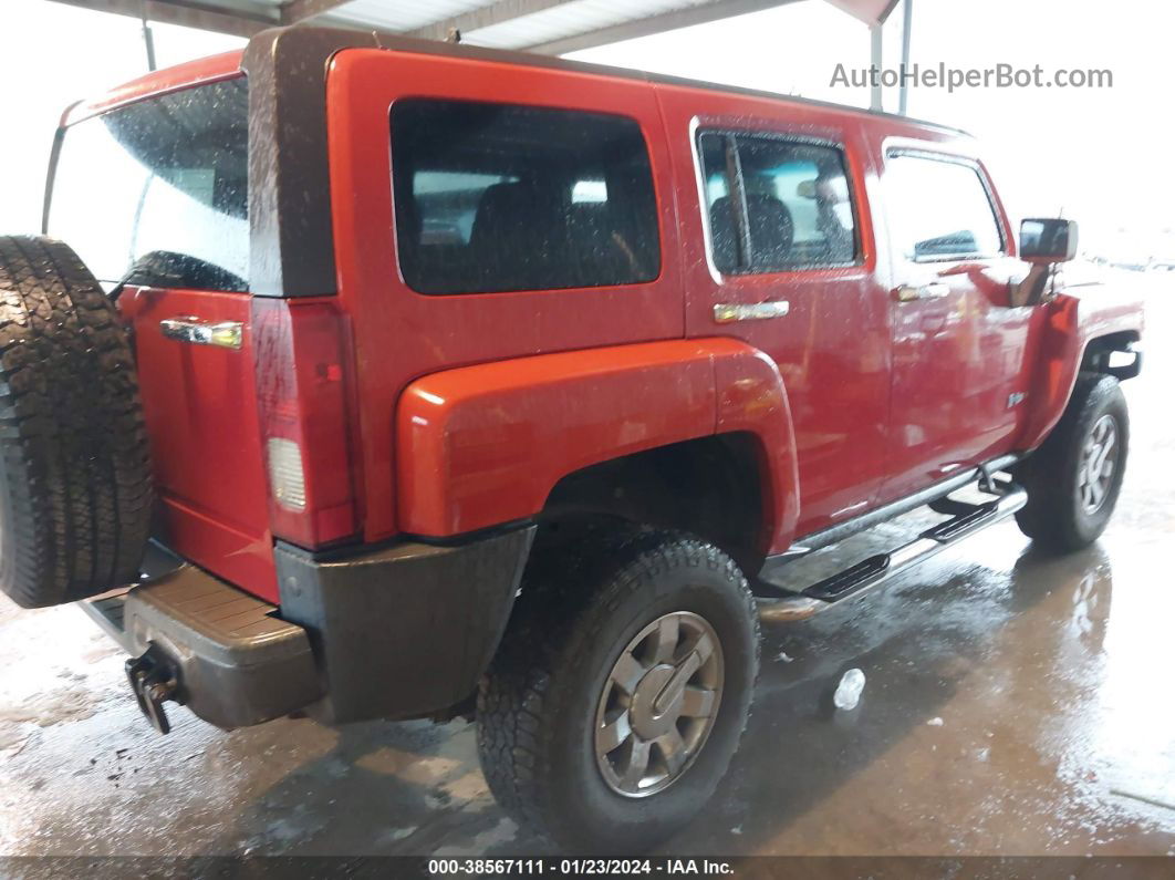 2006 Hummer H3 Suv   Red vin: 5GTDN136468131489