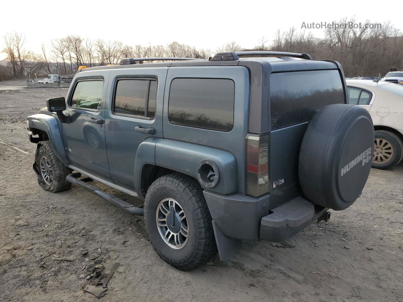 2006 Hummer H3  Gray vin: 5GTDN136468146798