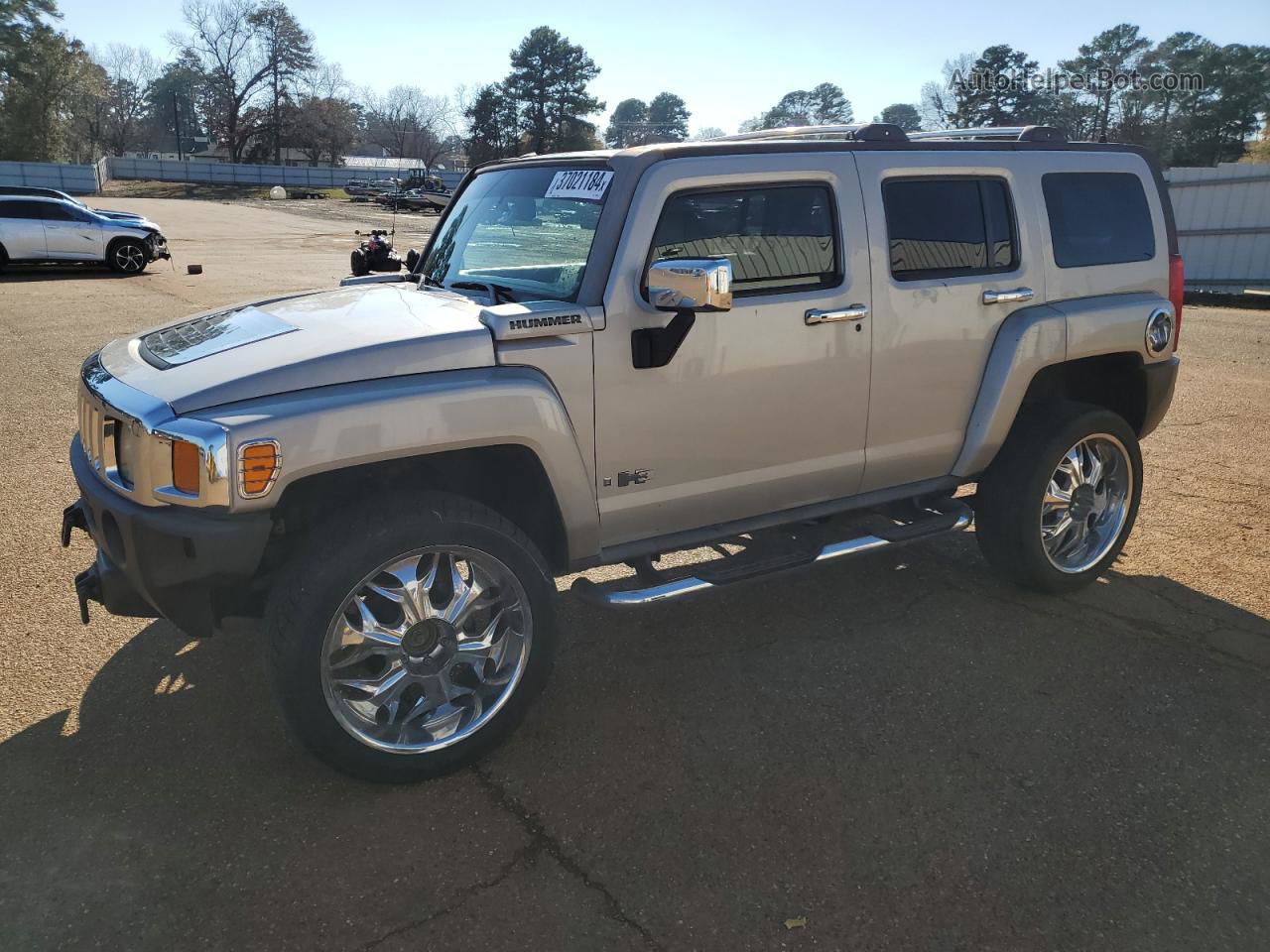 2006 Hummer H3  Бежевый vin: 5GTDN136468148082