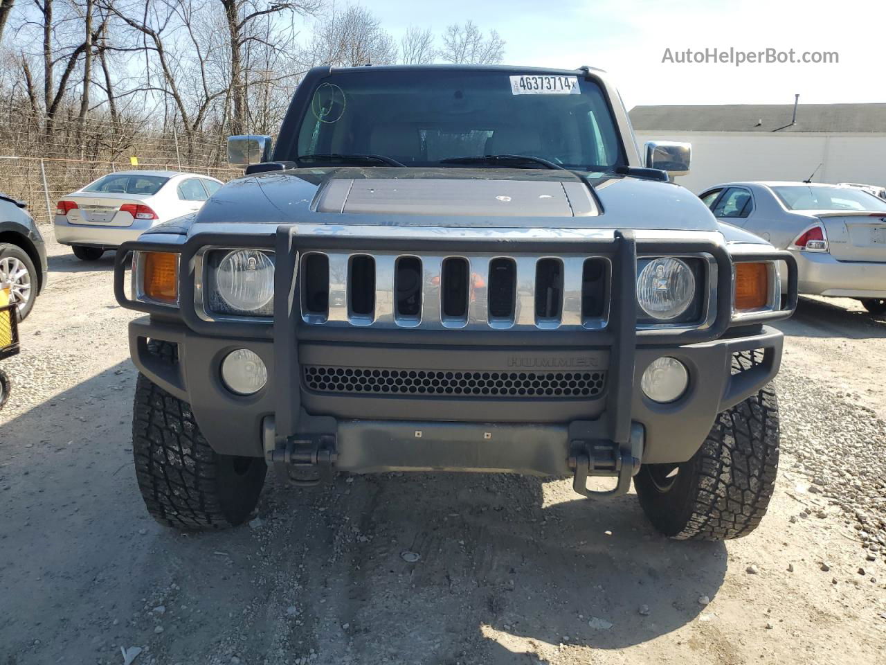 2006 Hummer H3  Black vin: 5GTDN136468154304