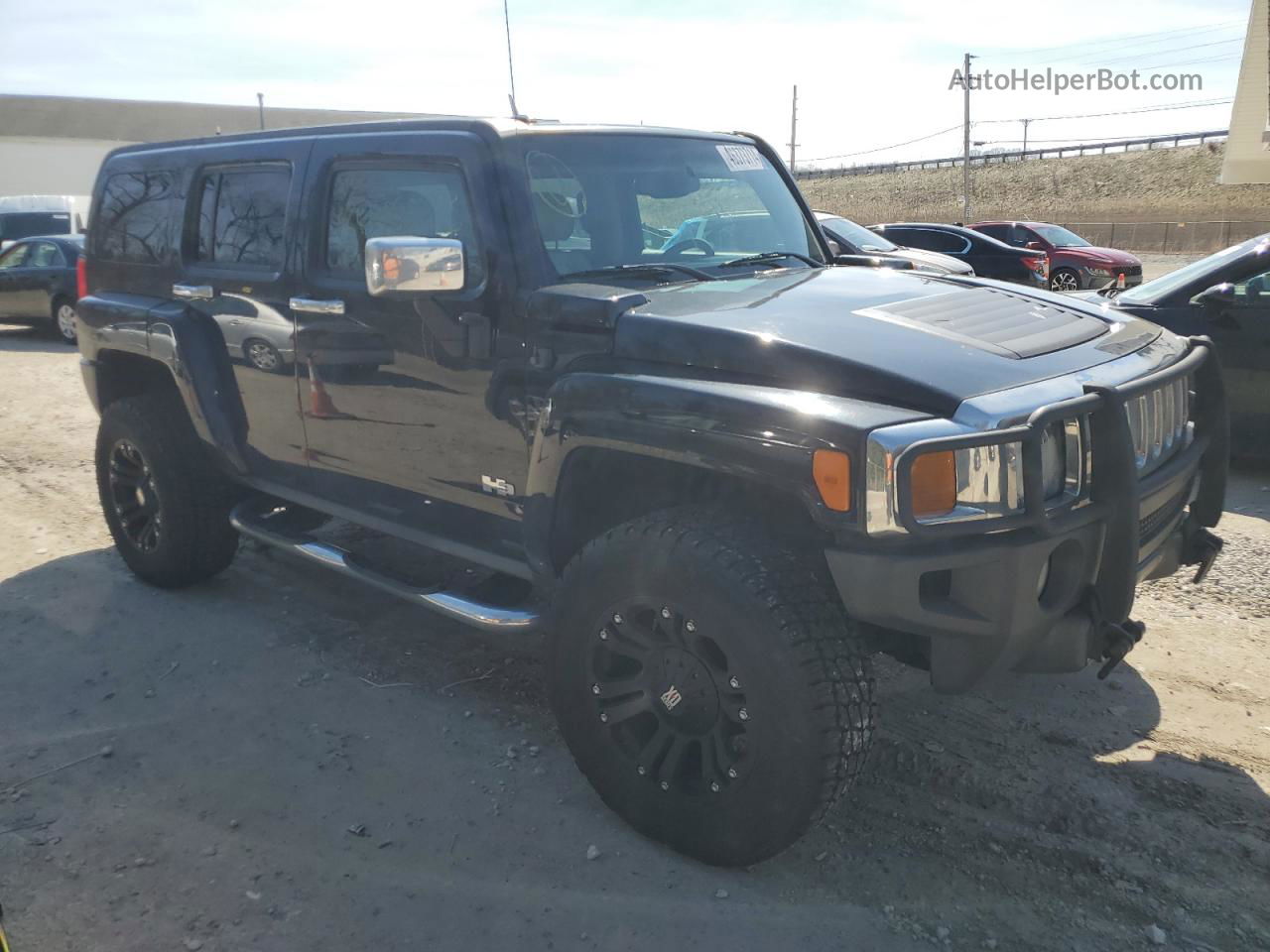 2006 Hummer H3  Черный vin: 5GTDN136468154304