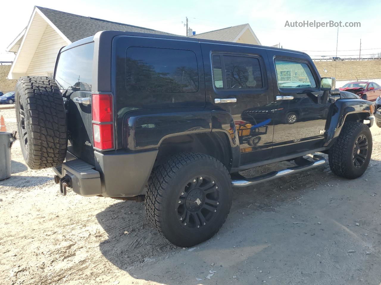 2006 Hummer H3  Черный vin: 5GTDN136468154304