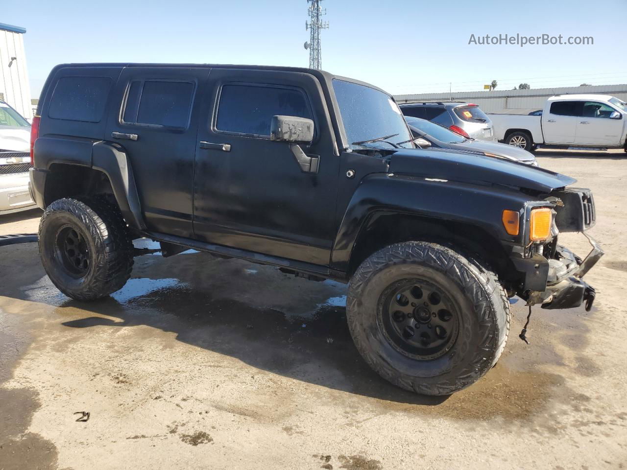 2006 Hummer H3  Black vin: 5GTDN136468167506