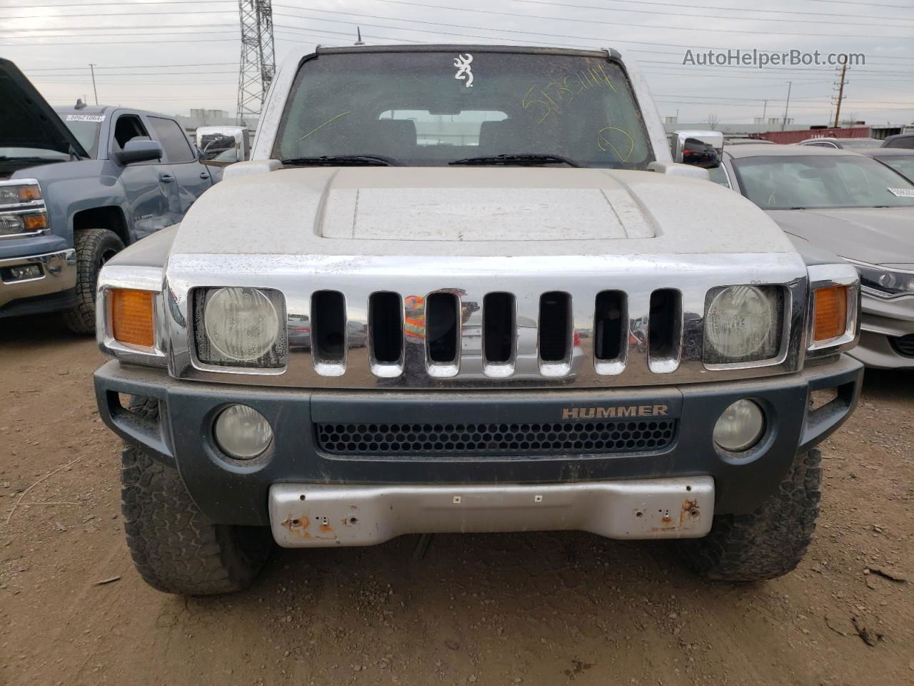 2006 Hummer H3 Двухцветный vin: 5GTDN136468175122