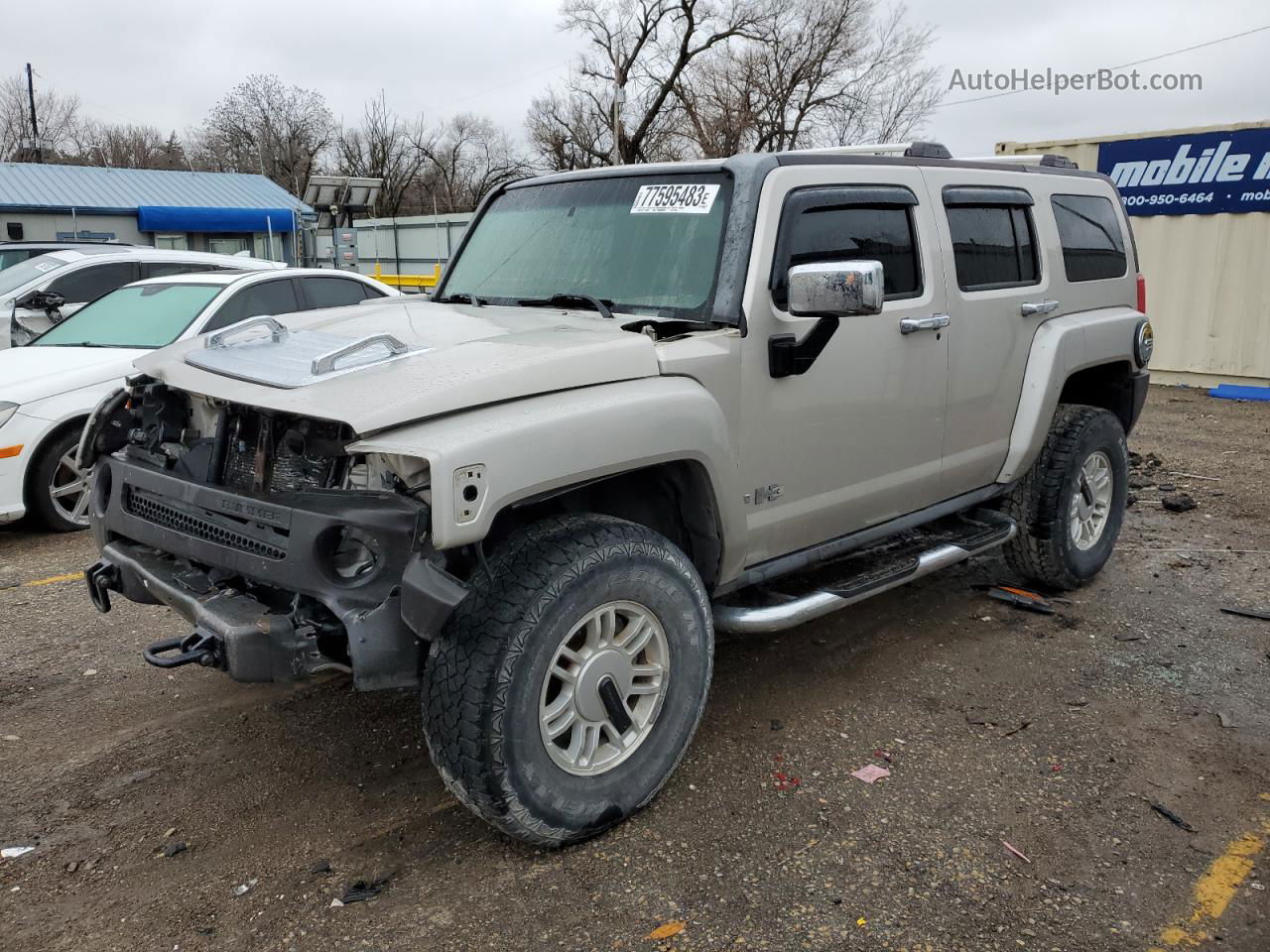 2006 Hummer H3  Tan vin: 5GTDN136468185150