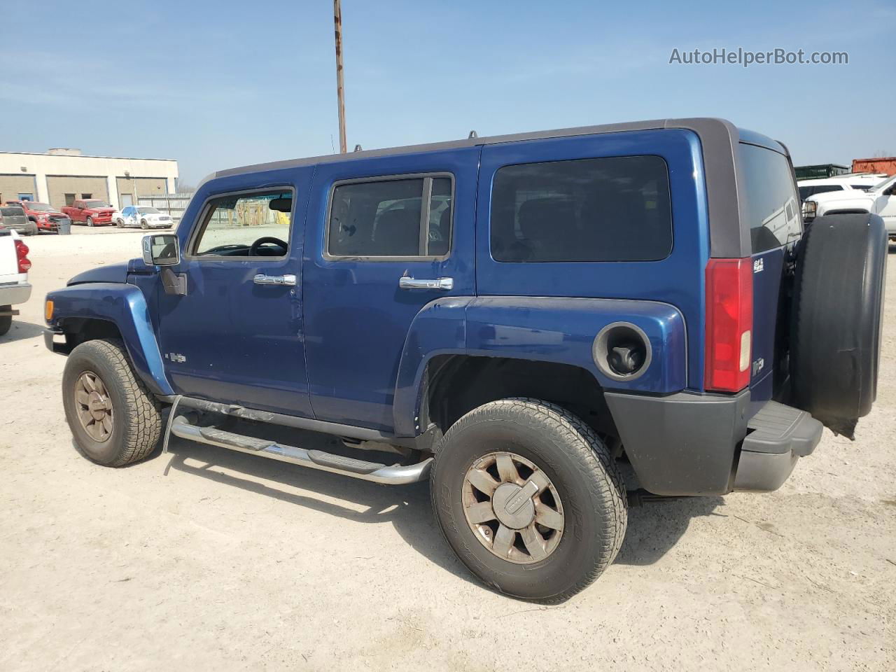 2006 Hummer H3  Blue vin: 5GTDN136468196844