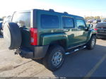 2006 Hummer H3 Suv Green vin: 5GTDN136468234458