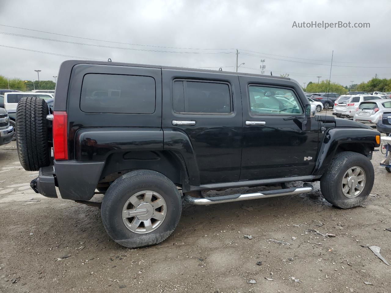 2006 Hummer H3  Black vin: 5GTDN136468236324