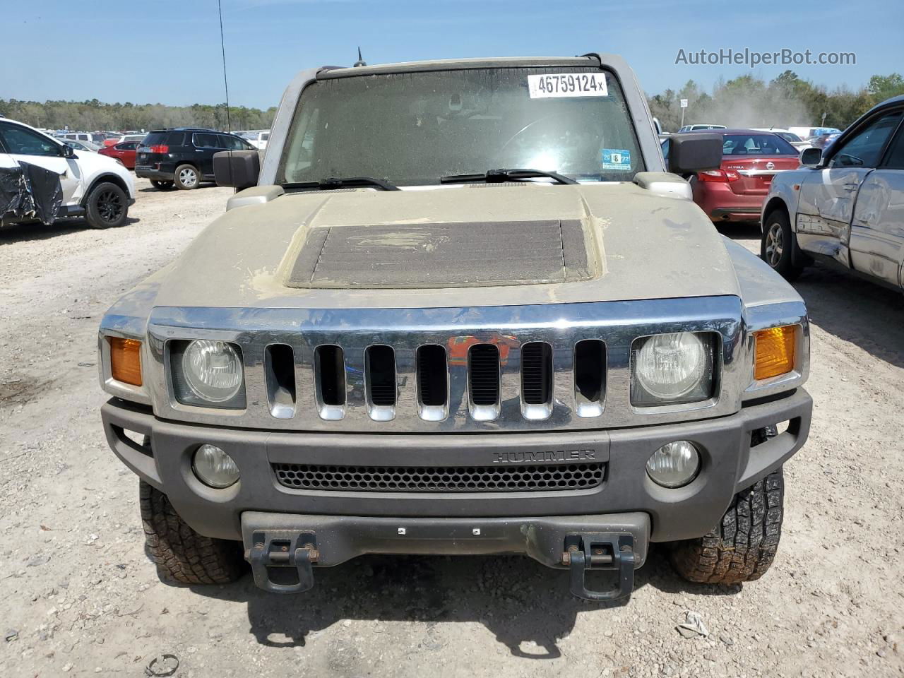 2006 Hummer H3  Silver vin: 5GTDN136468245895