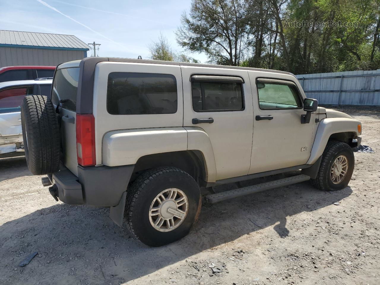 2006 Hummer H3  Silver vin: 5GTDN136468245895