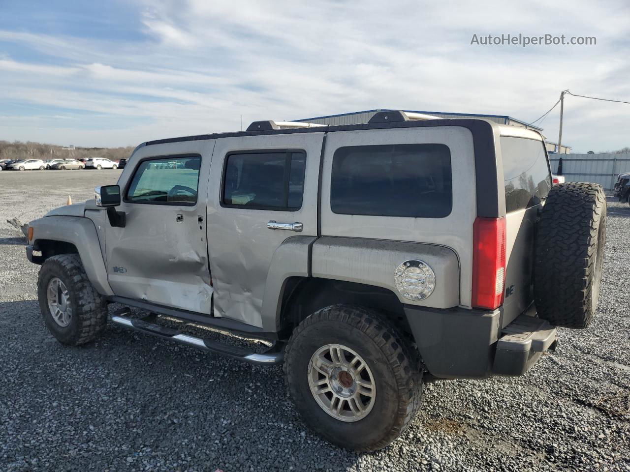 2006 Hummer H3  Gray vin: 5GTDN136468260445