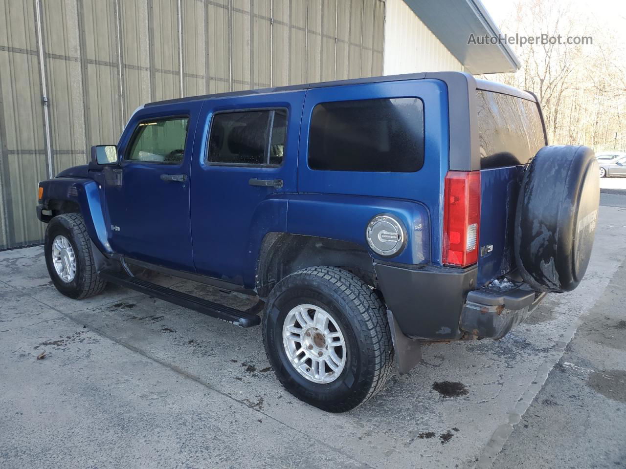 2006 Hummer H3  Blue vin: 5GTDN136468261885