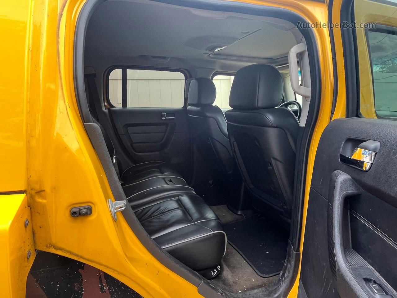 2006 Hummer H3  Yellow vin: 5GTDN136468332003