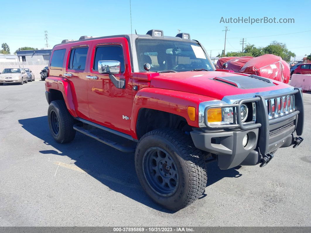 2006 Hummer H3   Красный vin: 5GTDN136568102339