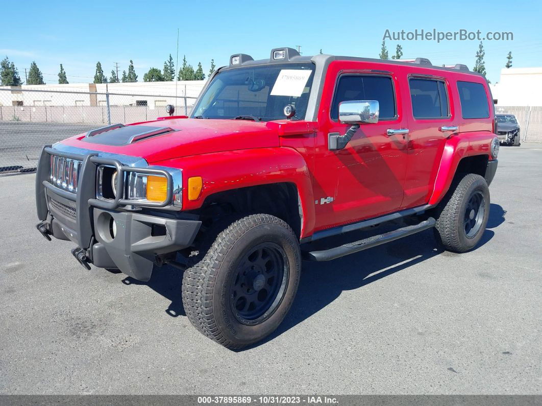 2006 Hummer H3   Красный vin: 5GTDN136568102339