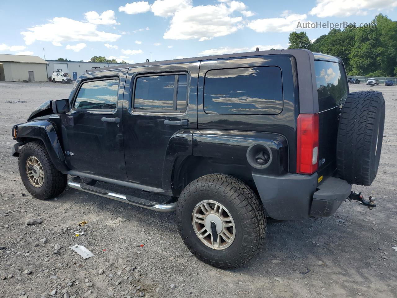 2006 Hummer H3  Black vin: 5GTDN136568105239