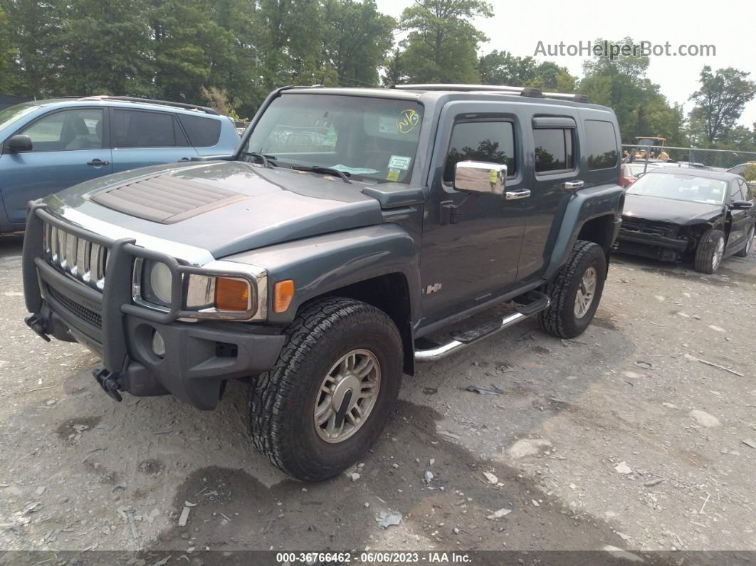 2006 Hummer H3   Teal vin: 5GTDN136568150889