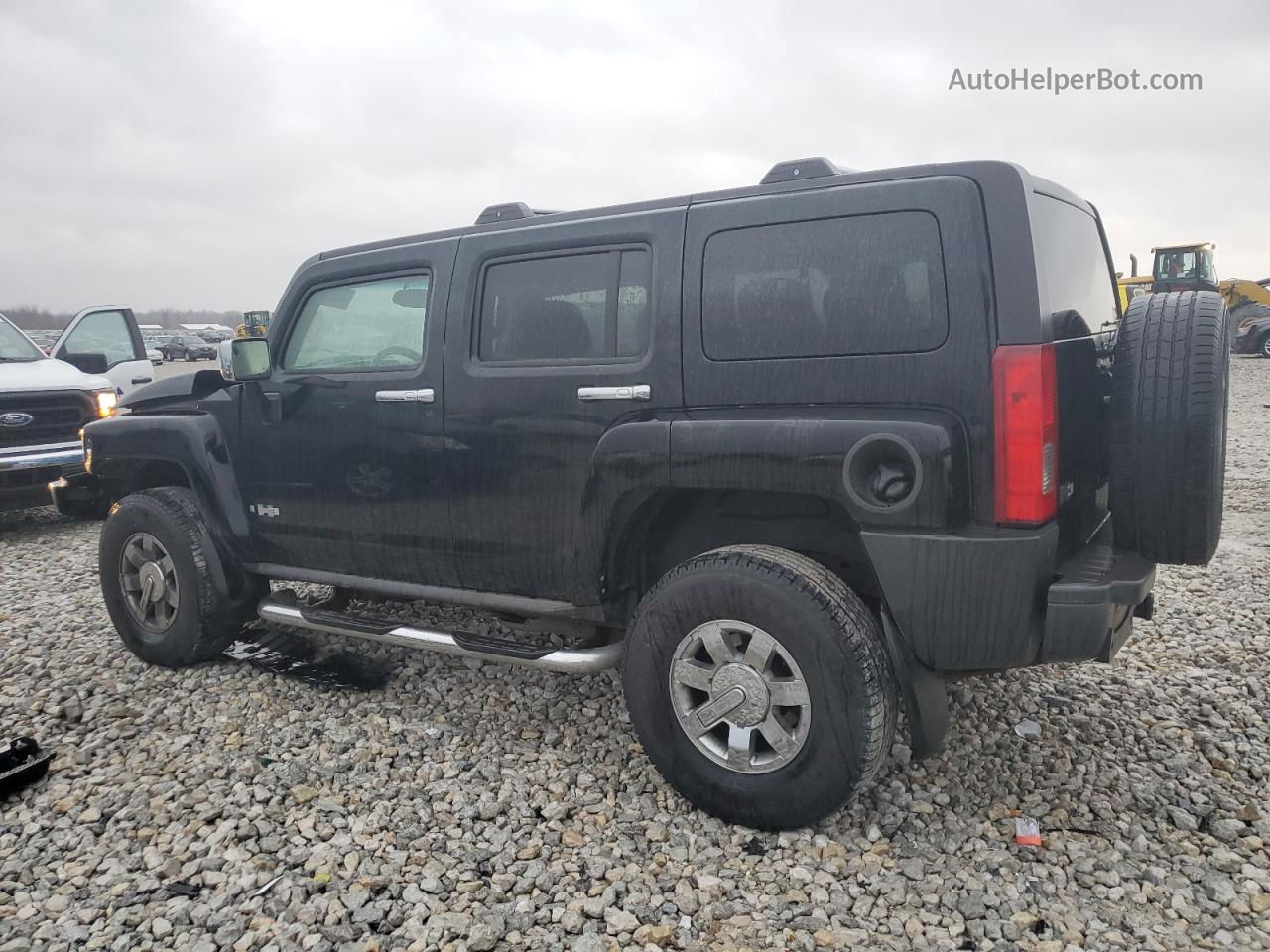 2006 Hummer H3  Black vin: 5GTDN136568188140