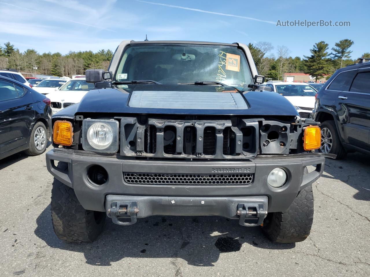 2006 Hummer H3  Black vin: 5GTDN136568236428