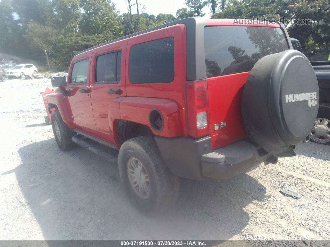 2006 Hummer H3   Красный vin: 5GTDN136568239930