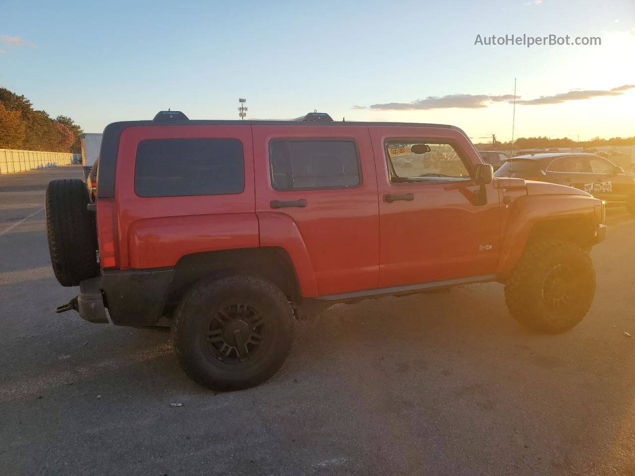 2006 Hummer H3  Красный vin: 5GTDN136568290201