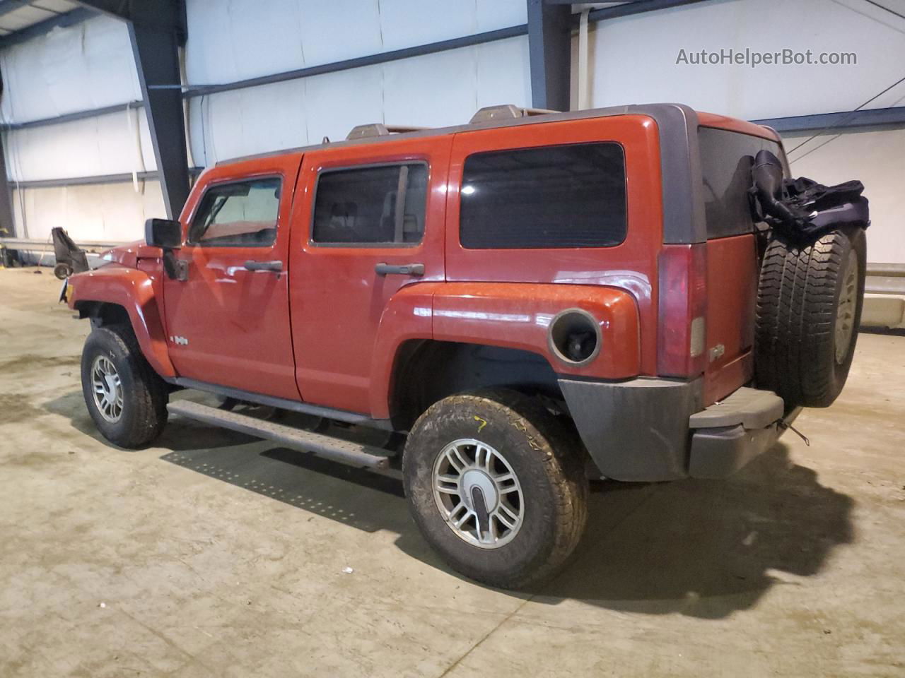 2006 Hummer H3  Красный vin: 5GTDN136668102186