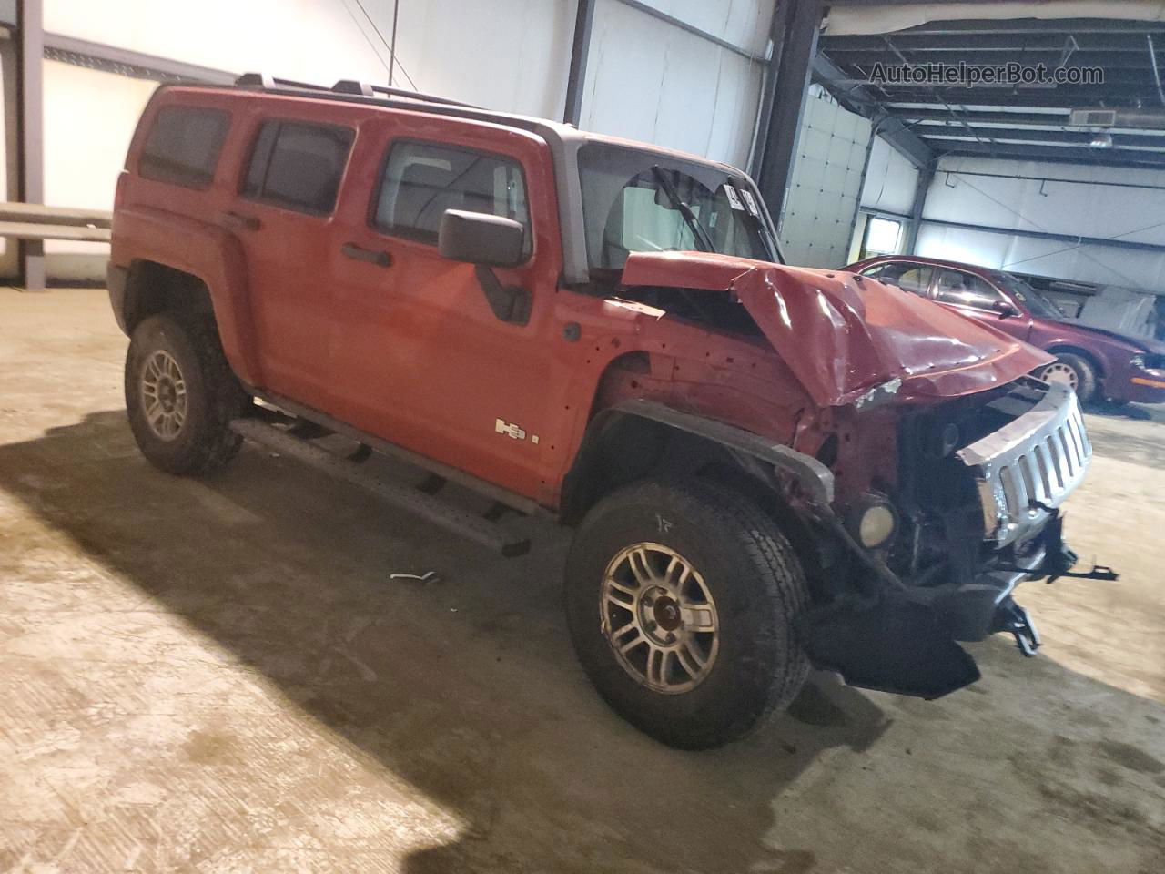 2006 Hummer H3  Красный vin: 5GTDN136668102186