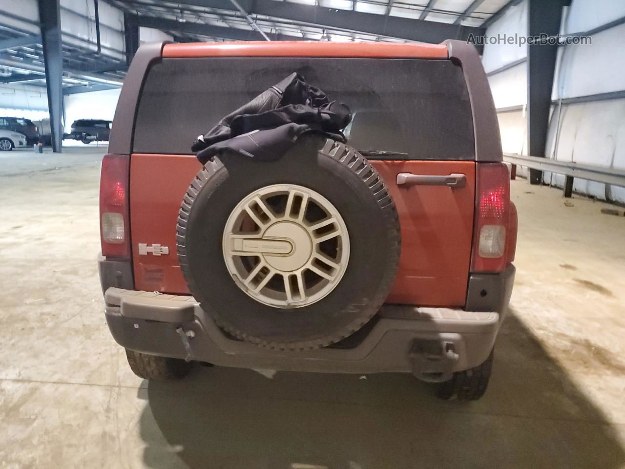 2006 Hummer H3  Красный vin: 5GTDN136668102186