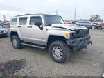 2006 Hummer H3 Suv Pewter vin: 5GTDN136668102835