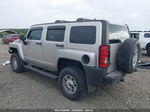 2006 Hummer H3 Suv Pewter vin: 5GTDN136668102835