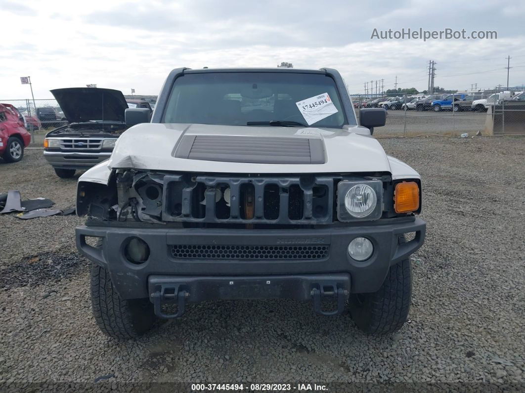 2006 Hummer H3 Suv Pewter vin: 5GTDN136668102835