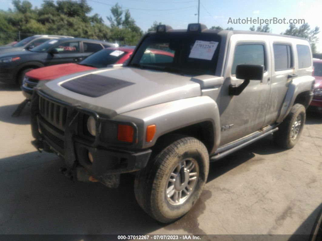 2006 Hummer H3   Gray vin: 5GTDN136668112409