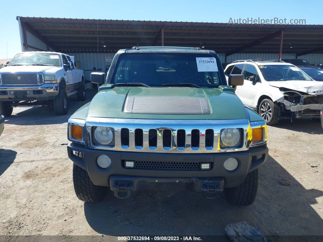 2006 Hummer H3   Green vin: 5GTDN136668160699