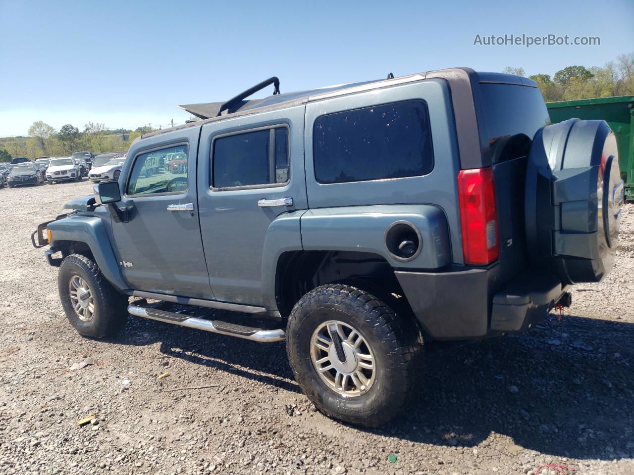 2006 Hummer H3  Blue vin: 5GTDN136668165448