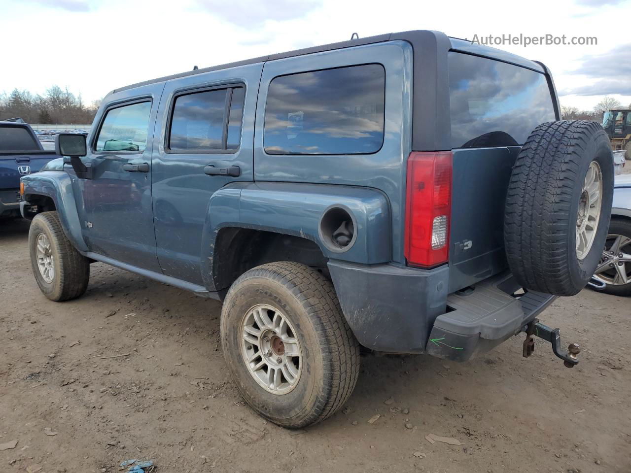 2006 Hummer H3  Gray vin: 5GTDN136668210730