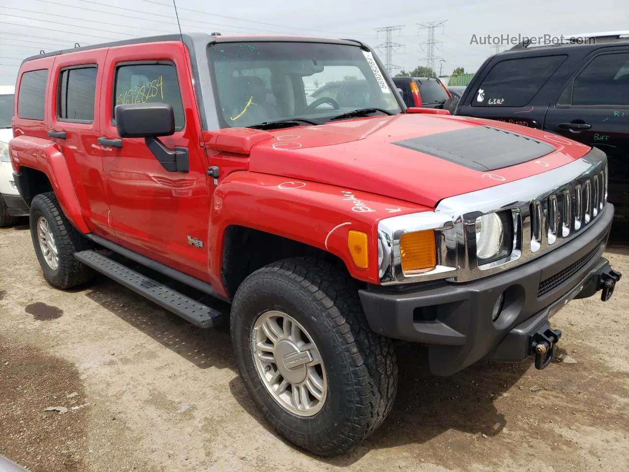 2006 Hummer H3  Red vin: 5GTDN136668218018