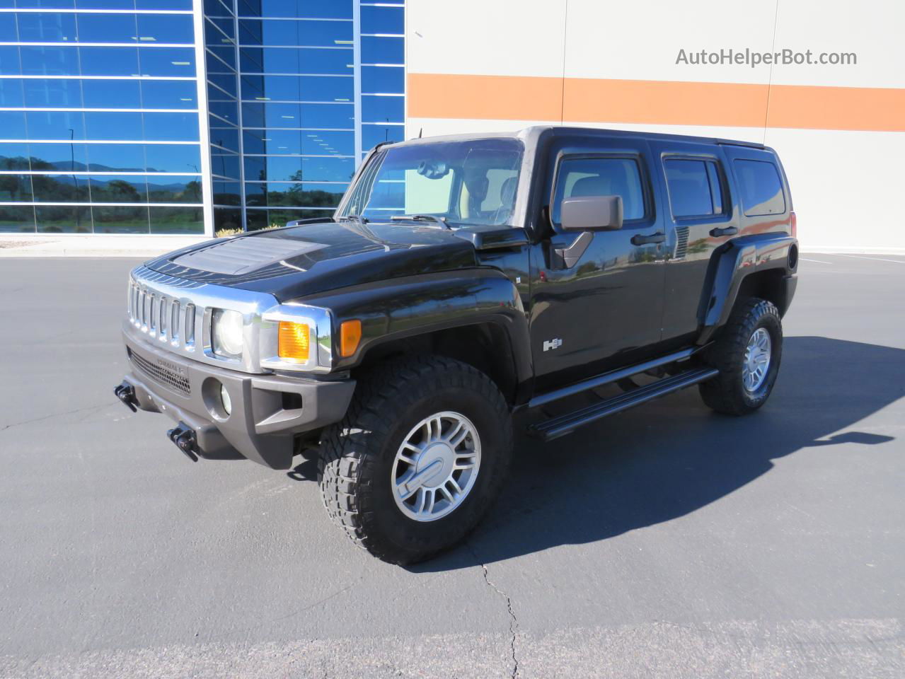 2006 Hummer H3 Black vin: 5GTDN136668287372