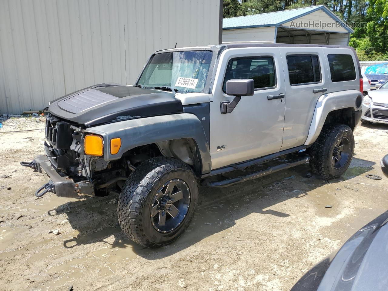 2006 Hummer H3  Two Tone vin: 5GTDN136668296315