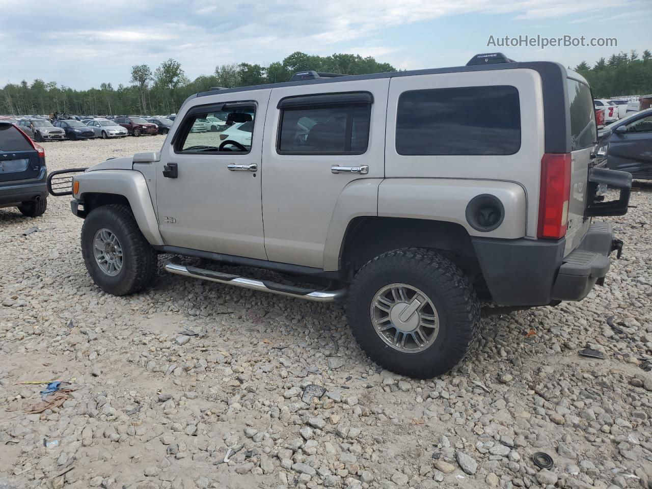 2006 Hummer H3  Silver vin: 5GTDN136668309449