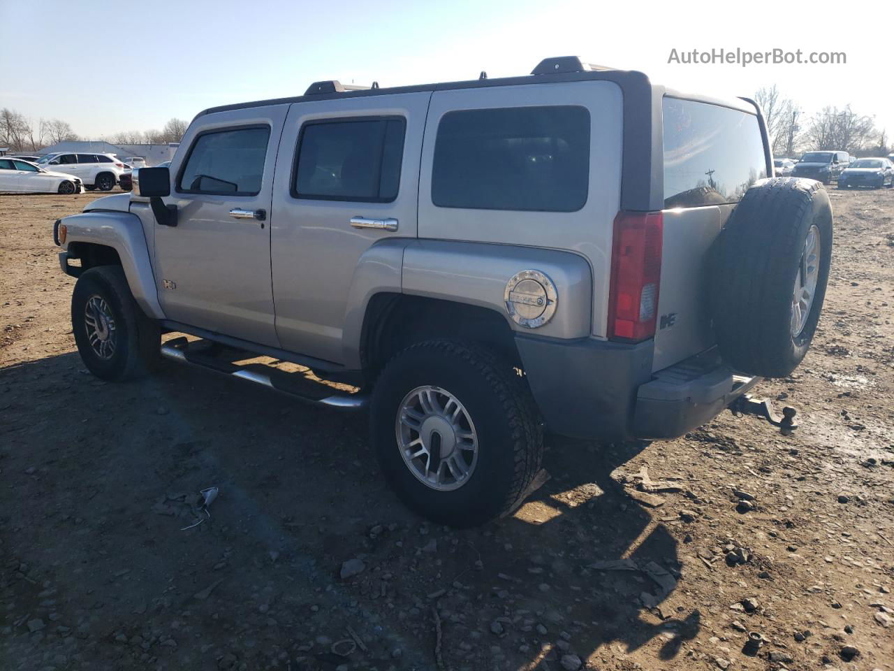 2006 Hummer H3  Beige vin: 5GTDN136768108403